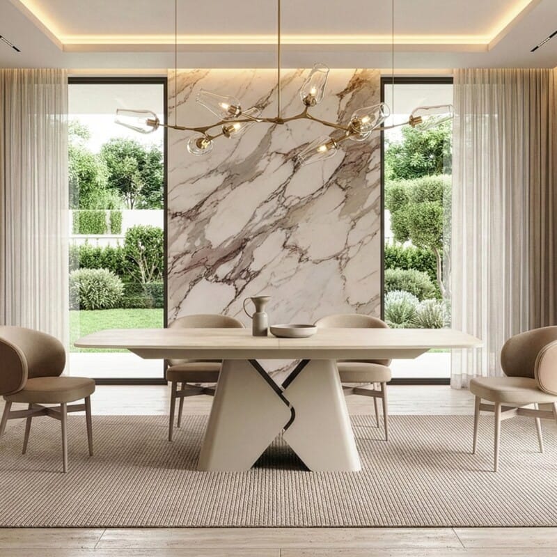 Stół PRISMA 200 cm - spiek kwarcowy