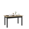 QUANT stół – dąb artisan/czarny
