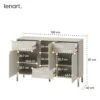 HARMONY komoda 3d3s kaszmir/truflowy