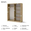 IDEA szafa przesuwna 2D – san remo jasny