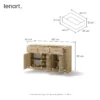 IDEA komoda 3d3s
