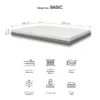 MATERAC sleep core basic 140 cm