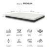 MATERAC sleep core premium 120 cm