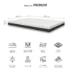 MATERAC sleep core premium 140 cm