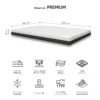 MATERAC sleep core premium 180 cm