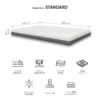 MATERAC sleep core standard 140 cm
