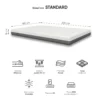 MATERAC sleep core standard 180 cm